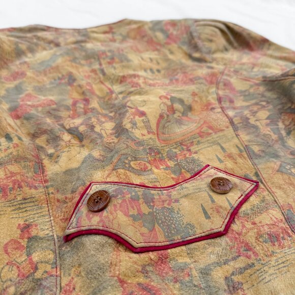 Rare Original Leather Sound Suede Jacket - Picture 5 of 8